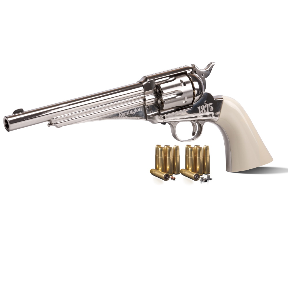 Crosman Remington 1875 Αεροβόλο Πιστόλι, Διπλής Χρήσης CO2