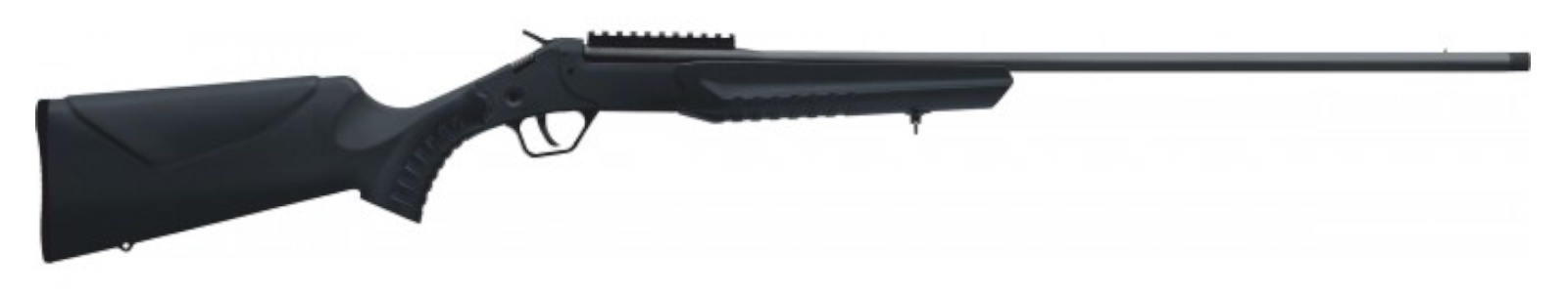 Rossi Montenegro Black PVC, Μονόκαννο cal 20 με ράγα picatinny