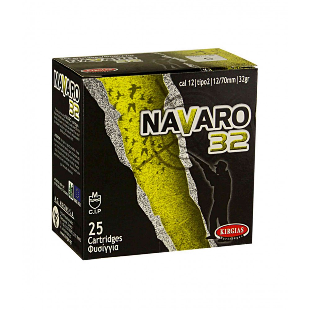 Navaro 32 Φυσίγγια Kirgias 32gr