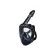 BlueWave Μάσκα Θαλάσσης Full Face Mask, Μαύρο