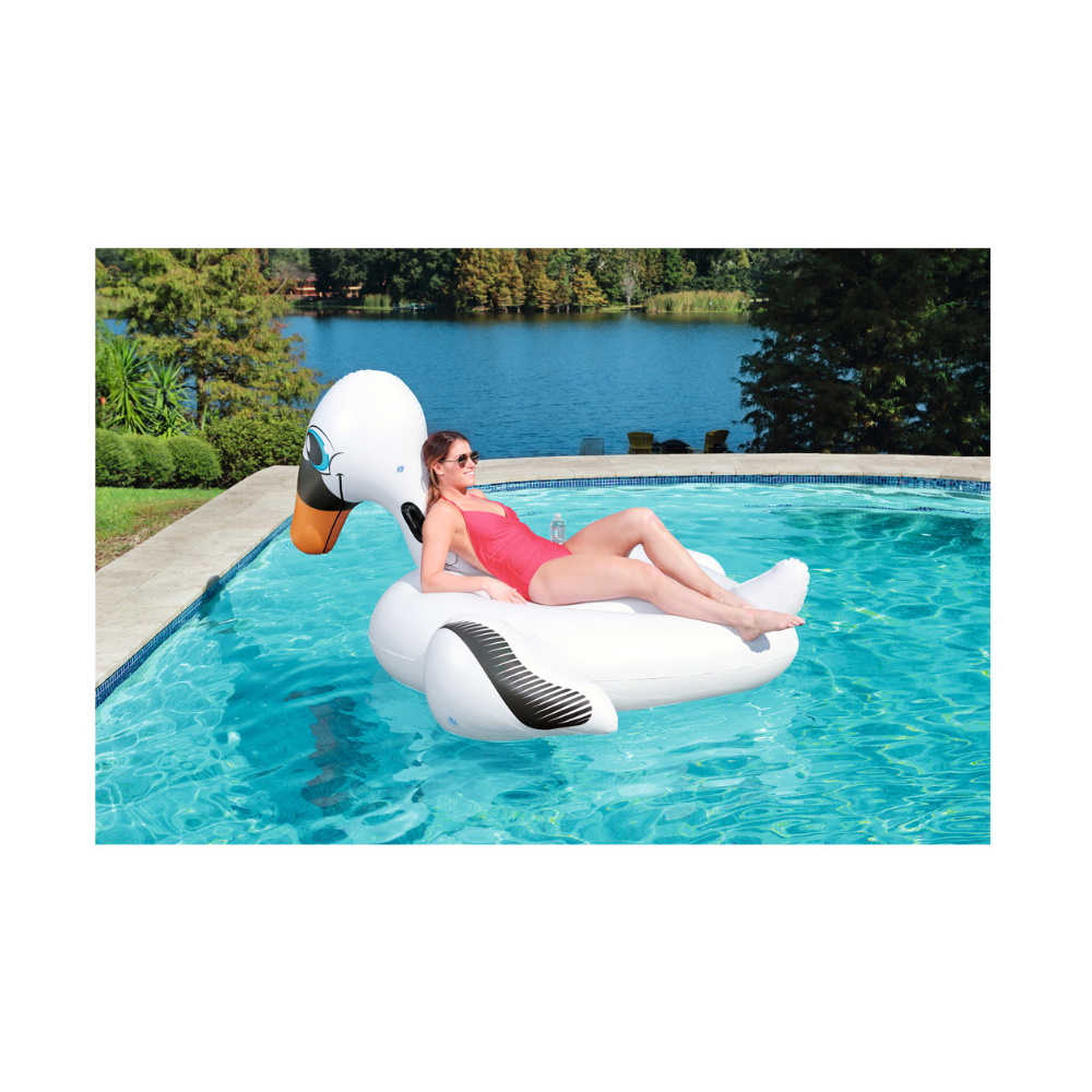Bestway Φουσκωτός Κύκνος Ride On 2.01m x 1.60m
