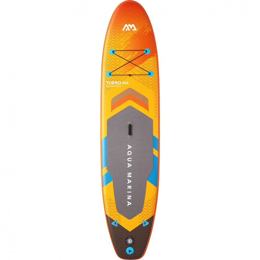 Aqua Marina AMgo Turbo με Blue Drive Power Fin Σανίδα SUP, 366cm