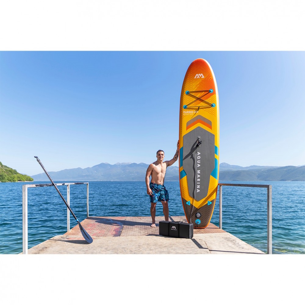 Aqua Marina AMgo Turbo με Blue Drive Power Fin Σανίδα SUP, 366cm