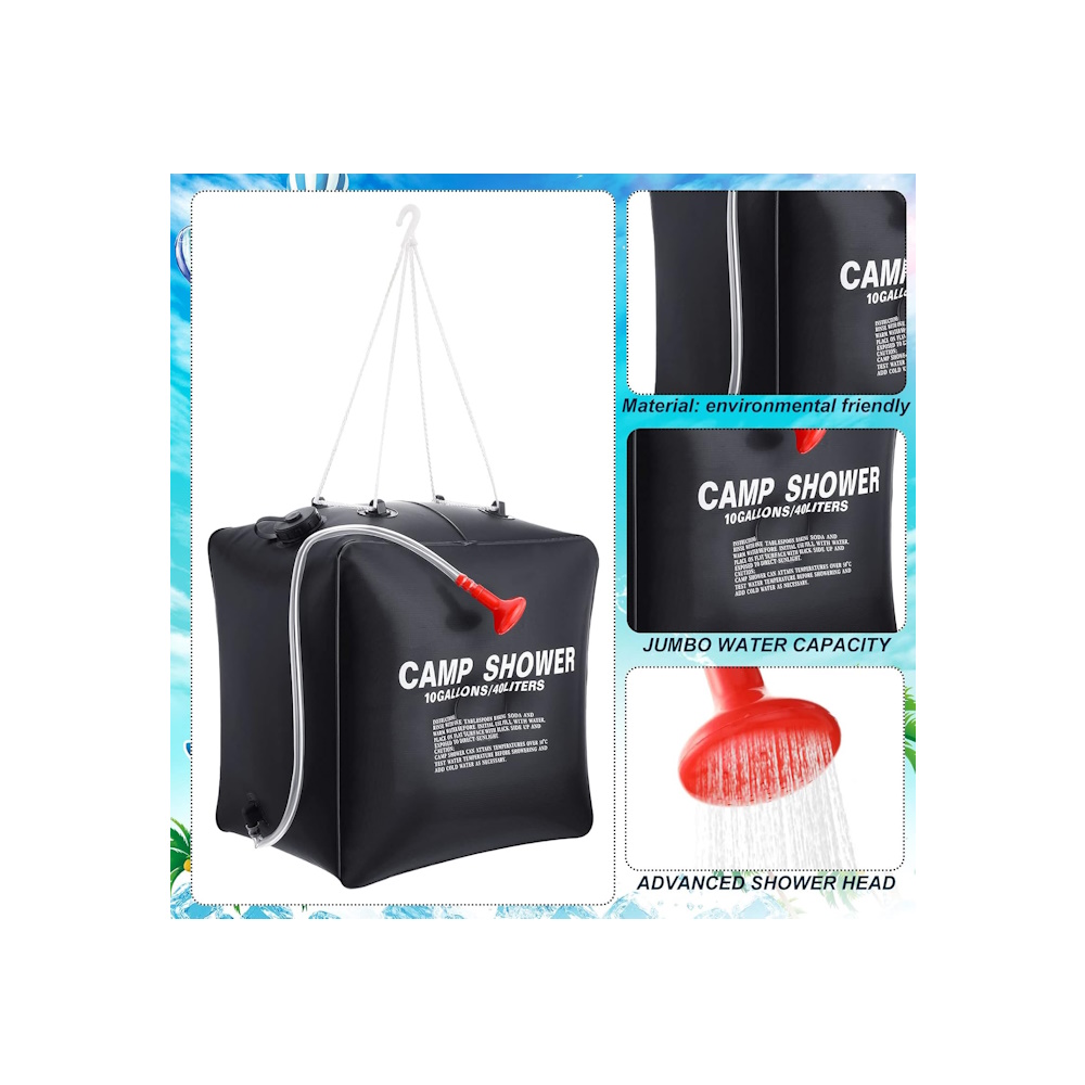 Compass Ηλιακή Ντουζιέρα Camp Shower 40L