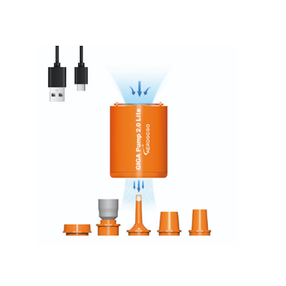 Aerogogo Giga Pump 2.0 Lite Αντλία Αέρος Επαναφορτιζόμενο