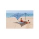 Bestway Beach Sun Shade Ελαστική Τέντα Παραλίας 2.10x2.10m