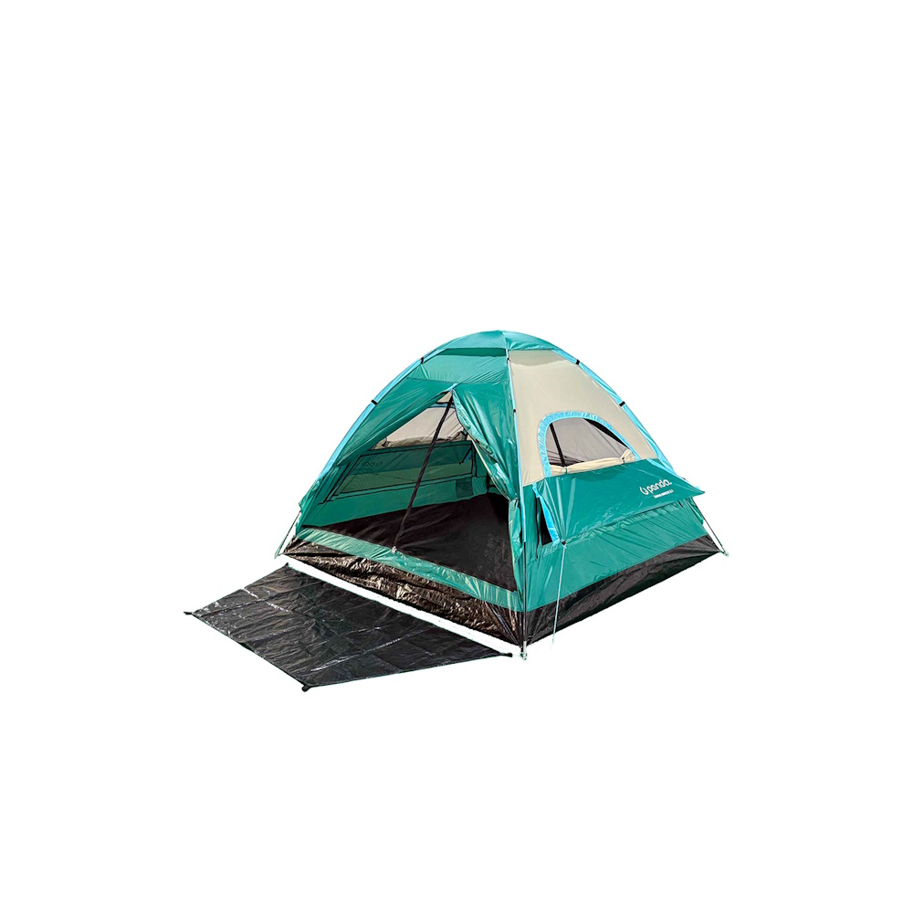 Panda Junior Breeze 3.1 Σκηνή Camping 3 Ατόμων, Σκούρο Πράσινο