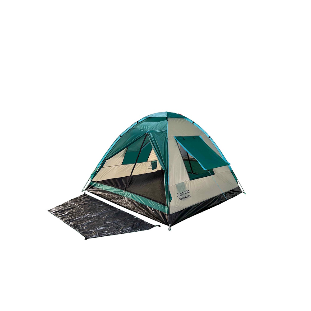 Panda Junior Plus II Σκηνή Camping Igloo, Σκούρο Πράσινο