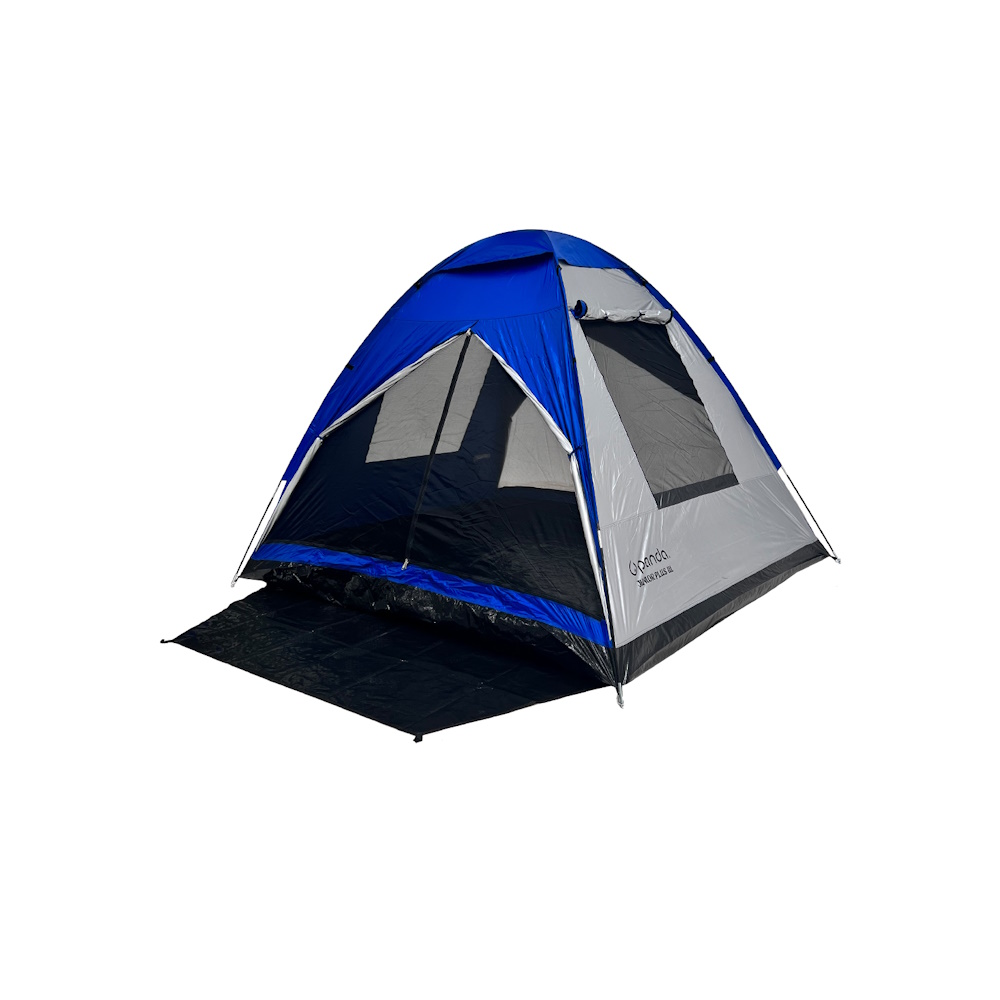 Panda Junior Plus III Σκηνή Camping Igloo 4 Ατόμων, Μπλε