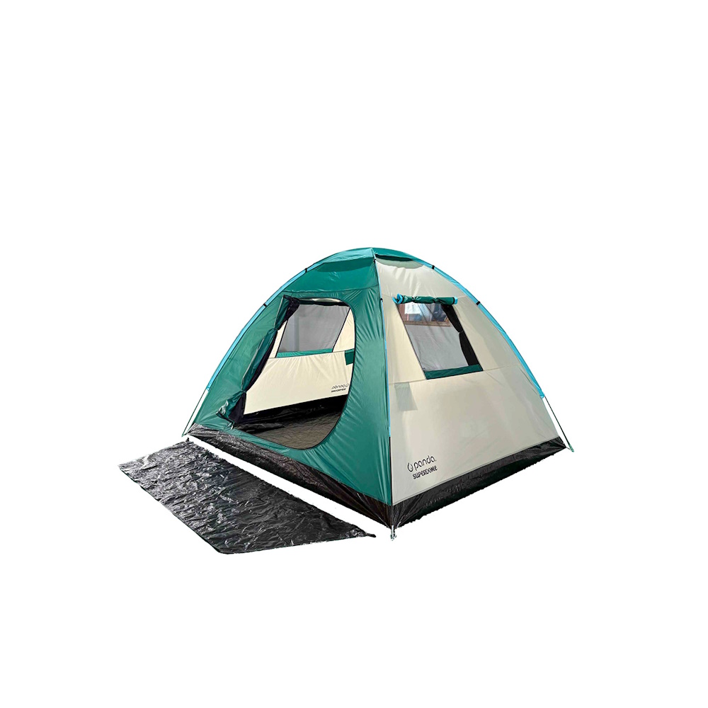 Panda Superdome Σκηνή Camping Igloo 6 Ατόμων, Σκούρο Πράσινο